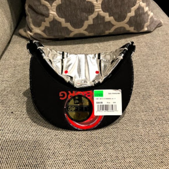 New Era Justice League DCcomic Cyborg Armor Fitted - Picture 4 of 4